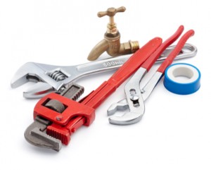 Wrench and other plumbing tools