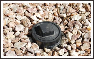 Outdoor sewer cleanout