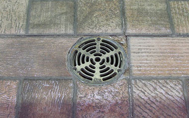 outdoor drain