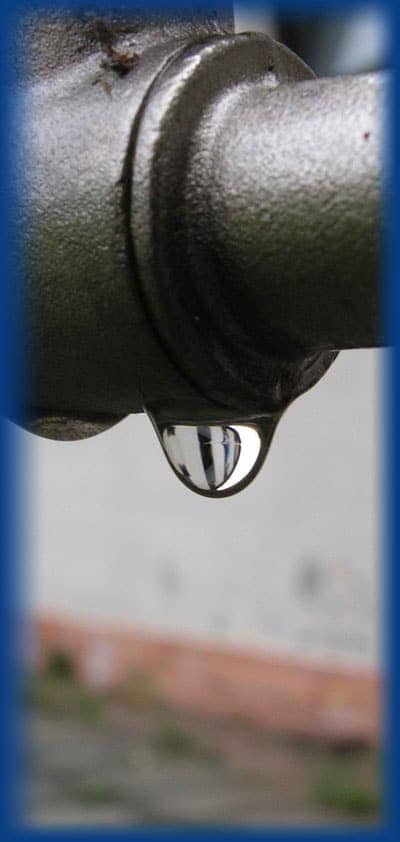 leaking faucet